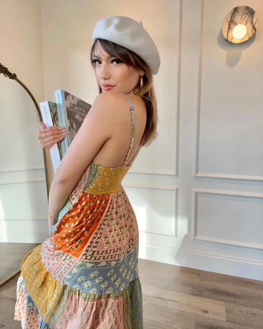 Jen's Pirate Booty Wild Side Midi Dress - Daydream Patchwork Dresses 4 Jen's Pirate Booty Wild Side Midi Dress - Daydream Patchwork Dresses