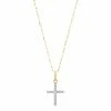 Jacqueline Nicole Brown Necklaces Pave Diamond Cross Necklace