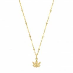 Jacqueline Nicole Brown Solid 14k Gold Charms Necklaces