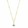 Jacqueline Nicole Brown Solid 14k Gold Charms Necklaces
