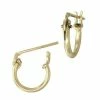 Jacqueline Nicole Brown Baby Hoops Earrings 2 Jacqueline Nicole Brown Baby Hoops Earrings