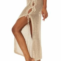 Beach Riot Deborah Skirt Tan