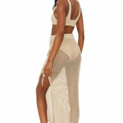 Beach Riot Deborah Skirt Tan