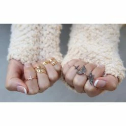 Jnbstyle COBRA DIAMOND RING