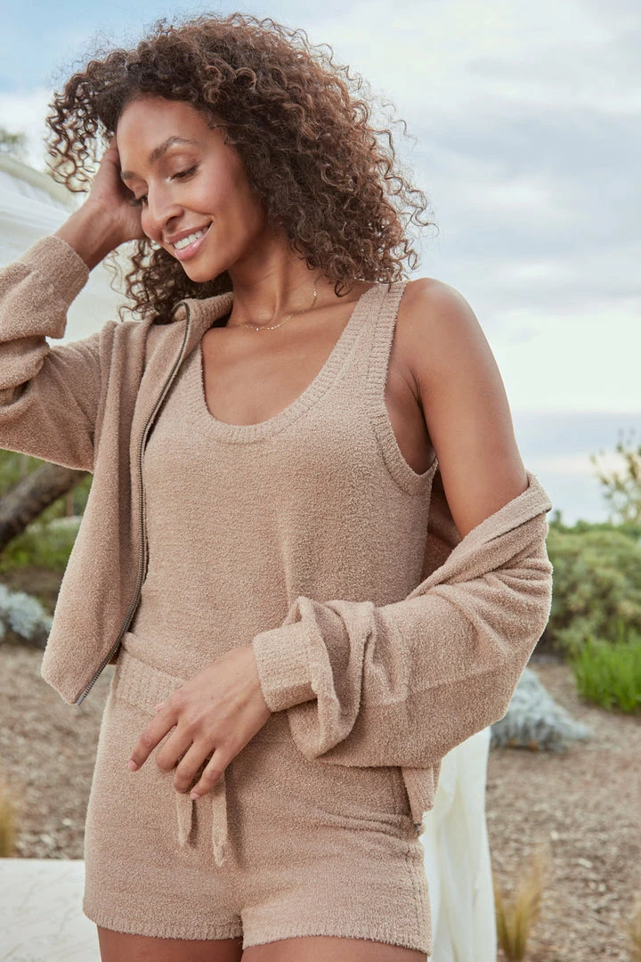 Spiritual Gangster Melody Zip Up Funnel Neck Sweater - Camel 7 Spiritual Gangster Melody Zip Up Funnel Neck Sweater - Camel