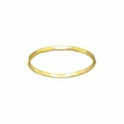 Jacqueline Nicole Brown Rings Hex Band