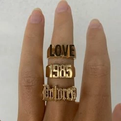 Jacqueline Nicole Brown Year Ring