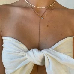 Jacqueline Nicole Brown Solid 14k Gold Charms Necklaces