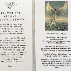 Jacqueline Nicole Brown St. Michael Bracelet