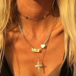 Jnbstyle Mini Name Plate Necklace
