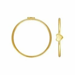 Jacqueline Nicole Brown Rings Dainty Heart Ring