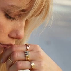 Jnbstyle Old English Letter Ring