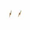 Jacqueline Nicole Brown Lightening Stud Earrings
