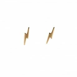 Jacqueline Nicole Brown Lightening Stud Earrings