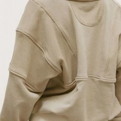 Joah Brown Women's Clothing Retro Half Zip Pullover