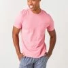 Faherty Men's Clothing Sunwashed Pocket Tee-Faded Flag
