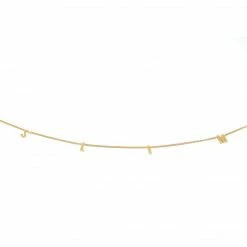 Jnbstyle Necklaces Custom Space Love Letter Necklace Mini