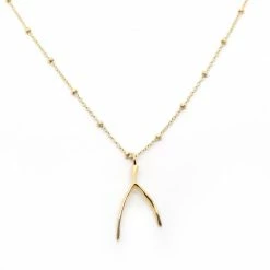 Jnbstyle Necklaces Wishbone / Vertical