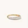 Jacqueline Nicole Brown Pave Dome Ring