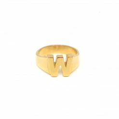 Jnbstyle Rings Block Letter Ring