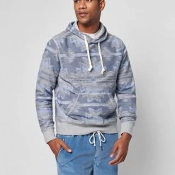 Faherty Arctic Star Doug Good Feather Hoodie Men's Clothing