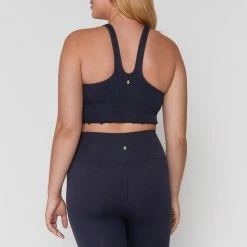 Spiritual Gangster Amor Crop Tank - Mineral Wash Night