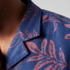 Faherty Men's Clothing Short-Sleeve Cabana Towel Terry Shirt