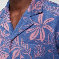 Faherty Men's Clothing Short-Sleeve Cabana Towel Terry Shirt