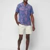 Faherty Men's Clothing Short-Sleeve Cabana Towel Terry Shirt