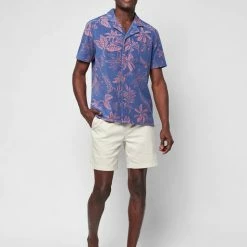 Faherty Men's Clothing Short-Sleeve Cabana Towel Terry Shirt