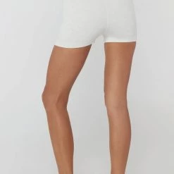 Spiritual Gangster Women's Clothing Jacquard Amor Seamless High Waist Shortie Stone Floral