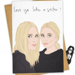 Tay Ham Greeting Cards Sister