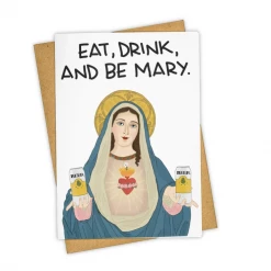 Tay Ham Be Mary Greeting Cards
