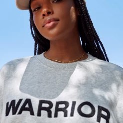 Spiritual Gangster Warrior Relaxed Crewneck Sweatshirt Women's Clothing