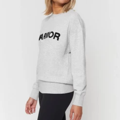 Spiritual Gangster Warrior Relaxed Crewneck Sweatshirt Women's Clothing