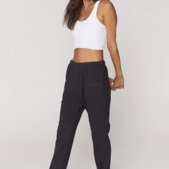 Spiritual Gangster Laguna Sweatpant-Black Women's Clothing