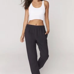 Spiritual Gangster Laguna Sweatpant-Black Women's Clothing