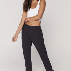 Spiritual Gangster Laguna Sweatpant-Black Women's Clothing