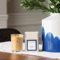 Votivo Aromatic Candle-Clean Crisp White Home 10 Votivo Aromatic Candle-Clean Crisp White Home