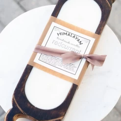 Himalayan Wooden Candle Tray Small Home