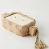 Himalayan Driftwood Candle Tray Small