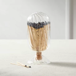 Skeem Design Helix Cloche Black Tipped Matches