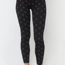 Spiritual Gangster Love Sculpt Jacquard Legging - Black Women's Clothing 8 Spiritual Gangster Love Sculpt Jacquard Legging - Black Women's Clothing