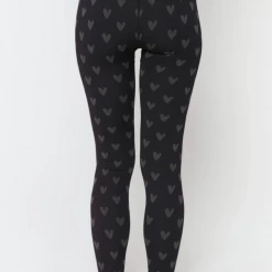 Spiritual Gangster Love Sculpt Jacquard Legging - Black Women's Clothing 9 Spiritual Gangster Love Sculpt Jacquard Legging - Black Women's Clothing