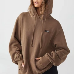 Joah Brown Empire Pullover Hoodie - Cocoa