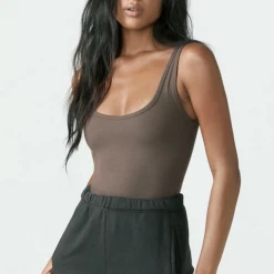 Joah Brown Scoop Neck Tank