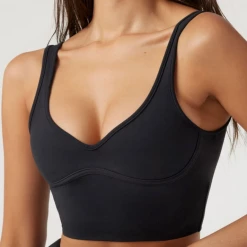 Joah Brown Contour Crop Tank Women's Clothing