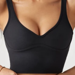 Joah Brown Contour Crop Tank Women's Clothing