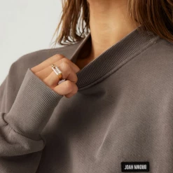 Joah Brown Women's Clothing Classic Crew Pullover- Peppercorn