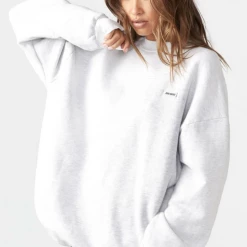 Joah Brown Women's Clothing Classic Crew Pullover - Pearl